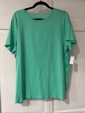Talbots Mint Green Short Sleeve Tee